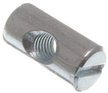 Гайка-штифт мебельная, оцинкованная М6х10х12,5 (24шт)
