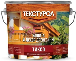Покрытие с воском Текстурол Тиксо бесцв.(3л)