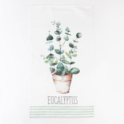 Полотенце для кухни Этель Eucalyptus 40х70см вафля 