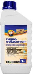Добавка Оптилюкс водоотталкивающая для бетона и строительных растворов 1л п/э
