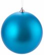 Шар 20см, голубой, матовый, SYQA-0123310-2