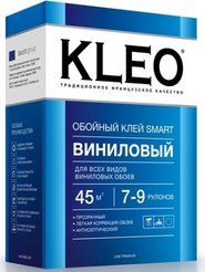 Клей для бумажных и виниловых обоев KLEO SMART 7-9рул 200гр
