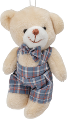 Украшение фигурное Мишка-мальчик 10см, серый, SYXTSA-5625025