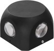 Светильник светодиодный настенный накладной Uniel ULU-P30D-4Вт 4000K IP65 BLACK