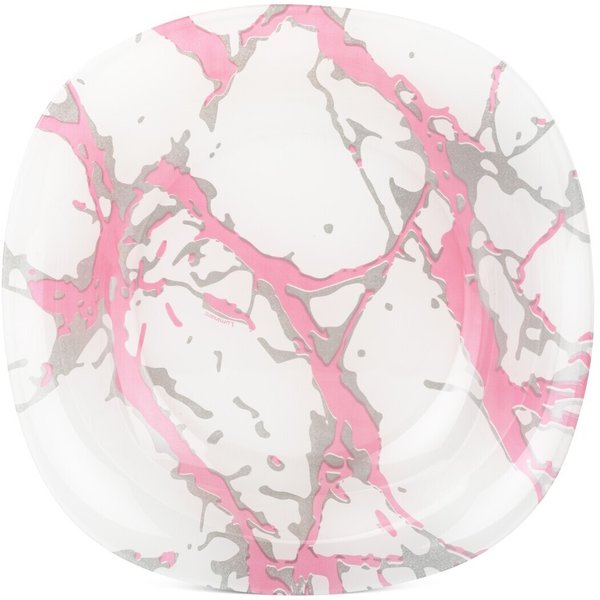 Тарелка суповая Luminarc Marble Pink 21см розовый, стекло