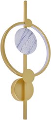 Бра Аурих 10W LED акрил, металл, золото