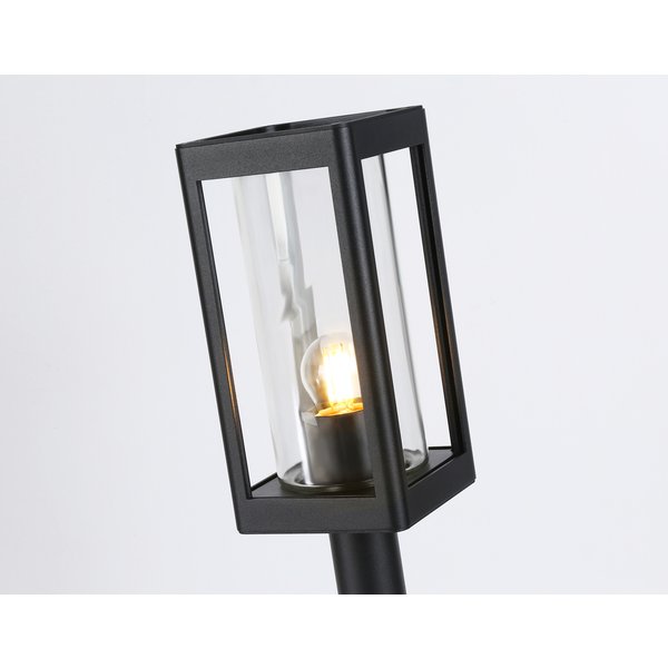Светильник уличный ландшафтный Ambrella light ST2411 BK/CL IP54 E27 черный/прозрачный