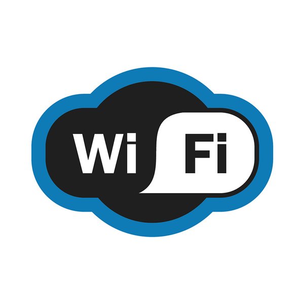 Табличка Зона Wi-Fi 200х150мм