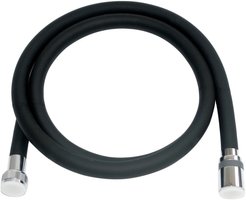 Шланг для душа 1.5м ARGOTECH SILICONE BLACK MATT