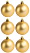 Набор шаров 6шт 6см золото SYQA-0122267 Набор шаров 6шт 6см золото SYQA-0122267
