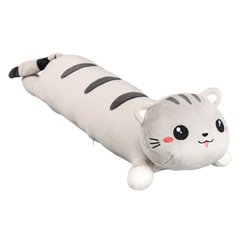 Игрушка подушка Кот серый 60см