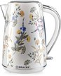 Чайник электрический Brayer 1083BR 2200Вт 1,7л нерж.сталь, белый с принтом