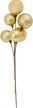 Ветка декоративная Шарики 5+6см золото, SYQH-0124048 Ветка декоративная Шарики 5+6см золото, SYQH-0124048