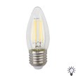Лампа светодиодная ЭРА F-LED B35-11W-840-E27 11Вт филамент свеча нейтральный белый свет