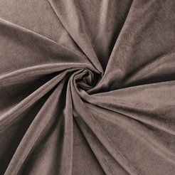 Портьера однотонная канвас Cadillac коричневый 320см