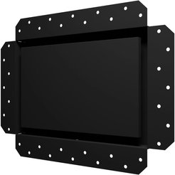 Решетка вентиляционная скрытого монтажа SGR 300х200 окраш.сталь Matt black ERA