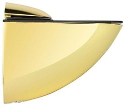 Полкодержатель Пеликан большой (1шт)-пакет Profit,золото