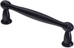 Ручка-скоба Kerron 96мм античный чёрный