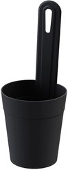 Контейнер универсальный подвесной Homver 1,3л 12x11,3x33,3см черный, полипропилен