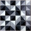 Мозаика Tessare 30,0х30,0х0,4см стекло бело-серо-черный шт(HT01)