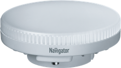 Лампа светодиодная Navigator 10Вт GX53 таблетка 4000К свет нейтральный белый