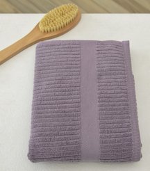 Полотенце махровое Time 50х80 т.розовый