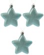 Набор украшений Звезды 3шт 8см, голубой, SYQB2-0123198 Набор украшений Звезды 3шт 8см, голубой, SYQB2-0123198