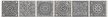 Бордюр настенный Grazia 40,5х6,2см grey nefertiti шт (585581001)