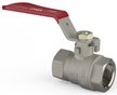 Кран латунный шаровый V&G 3/4" внутренняя-внутренняя резьба, ручка рычаг
