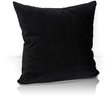 Подушка декоративная Pudra 40х40см велюр, черный 122933690