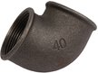 Угольник чугунный d40
