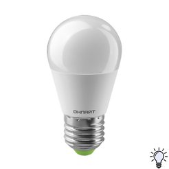 Лампа светодиодная шарик 13Вт Е27 4000К (90-240В)Онлайт PRO