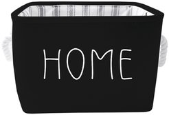 Корзинка декоративная Handy Home Black 20х20х16,5см полиэстер, металл.каркас, черный