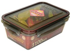 Контейнер д/СВЧ Violet 1,1л 20х14х7см дымчатый ПП