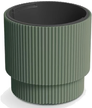 Кашпо Milly d30см h28,5см V10/17л зеленый, с вкладышем