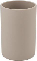 Стакан для зубных щеток SWANNY MOON4 серо-бежевый пластик