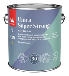 Лак универсальный UNICA SUPER STRONG 90 EP высокоглянцевый (2,7л)