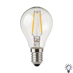 Лампа светодиодная филамент 7Вт 220В Camelion LED7-G45-FL 845 E14 шар