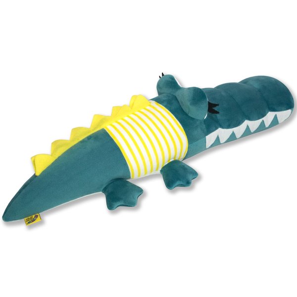 Игрушка-подушка антистрессовая декоративная Крокодил Дил 75см
