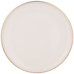 Тарелка обеденная Bronco Solo 26,5см керамика, бежевый