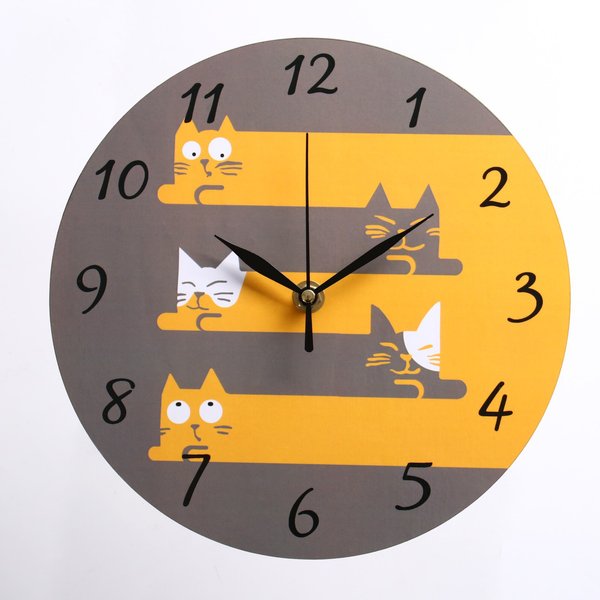 Часы детские Коты d23.5см