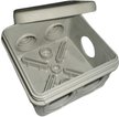 Коробка распаячная квадратная 100х100х50,6 вводов IP55 GX 3002