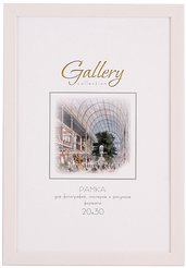Рамка Gallery/МИРАМ 20х30см белый, пластик