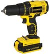 Шуруповерт аккумуляторный Stanley SCD20S2K, Li-Ion, 45Нм, 18.0В, 2х1.5Ач