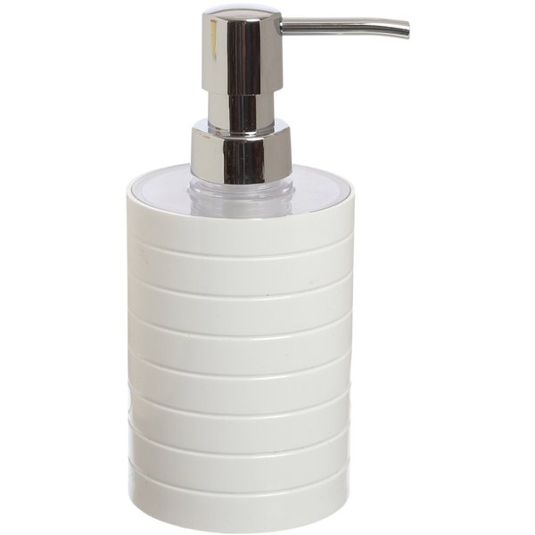 Дозатор для жидкого мыла linea ice(белый) 318-03