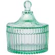 Сахарница Lefard Glass Legend Bliss Green 300мл 10х12,5см стекло, крышка стекло