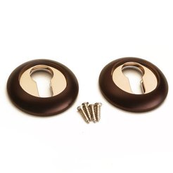 Накладка на цилиндр Apecs Premier DP-C-05-DC круглая темная медь