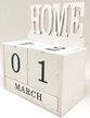 Календарь вечный Home,13х7х15см