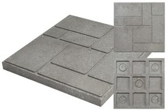 Плитка полимерпесчаная 300х300х25мм тип 7 серая