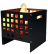 Очаг для костра 400х400х400мм CUBE FIREWOOD сталь 0,7мм,разборная конструкция,безопасные края–лазерная обработ